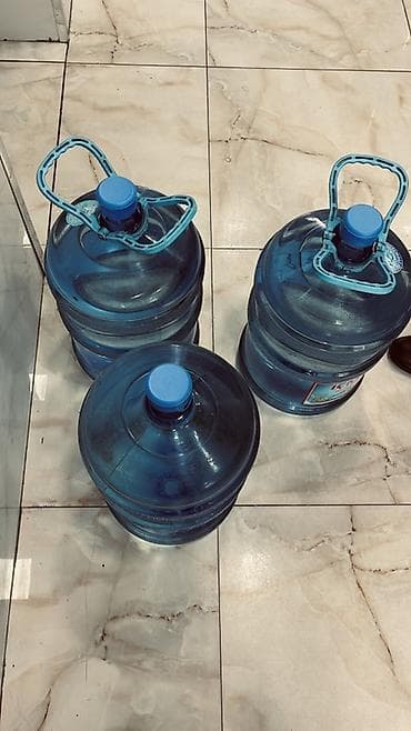 işlənmiş su cənləri: İçməli su – 19 litrlik damacana - Məhsul: Ozonlaşdırılmış, qazsız — 2