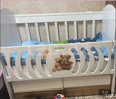 Uşaq üçün beşik 30azn . Matrasda verilir. Ünvan 6 mkr Aygun55