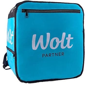 Wolt Partner termo çanta. Çatdırılma işi üçün nəzərdə tutulmuş