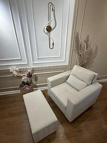 Ev üçün mebel: İşlənmiş, Kreslo, Parça, Kredit yoxdur, Çatdırılma yoxdur — 4