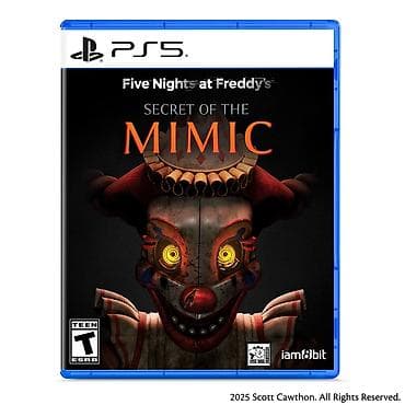 disk playstation: Ps5 five nights at freddys secret of the mimic oyun diski. Tam bağlı — 1