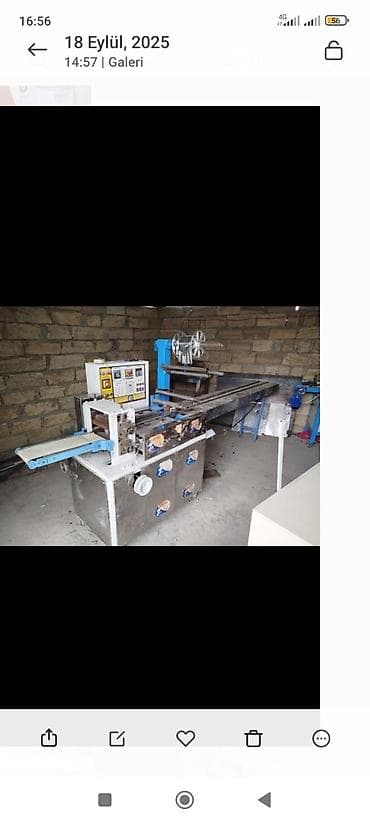 Упаковочные аппараты: Məhsul: Paketləmə və etiketləmə xətti (sənaye tipli) Təsvir: - — 2