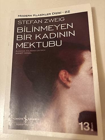 Məhsul: Kitab – “Bilinmeyen Bir Kadının Mektubu” Müəllif: Stefan — 1