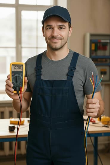 WhatsApp la əlaqə saxlayın. Təmir ustası Elektrik 0-dan. Həmçinin