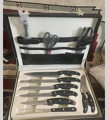 Zepter Germany mətbəx bıçaqları dəsti – lüks portfel qutuda tam