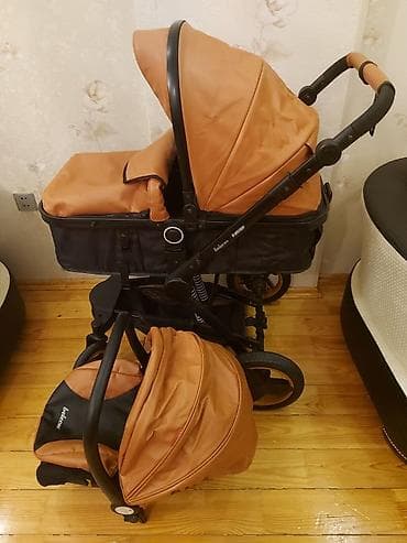 Modullu arabalar: 3-ü 1-də araba, Yaş: <1 ay — 2