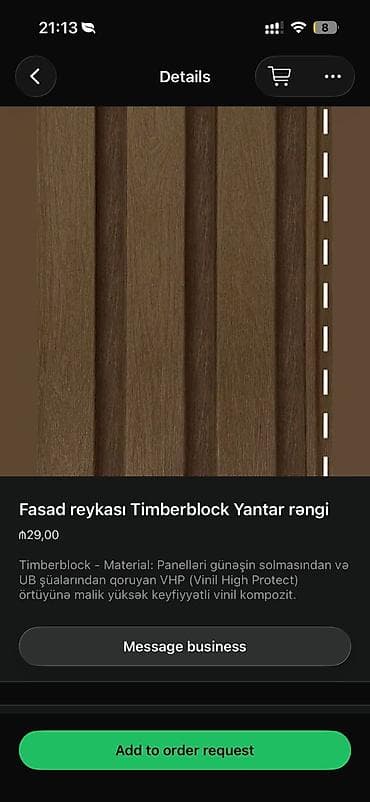 Ev və bağ: Salam.Taxta kompozit və vinil saydinq məhsullarının topdan və — 7