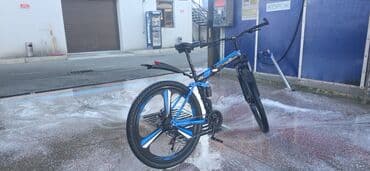 velo icarə: Qatlanan dağ velosipedi – 26" - Rəng: mavi-qara - Çərçivə: qatlanan — 3