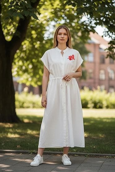 Toy paltarları və aksesuarları: Qadın geyimləri kolleksiyası - Zeytun yaşıl rəngdə, atlas parıltılı — 5