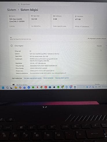 İşlənmiş ASUS TUF Gaming, 15.6 ", Intel Core i7, 512 GB, Ödənişli çatdırılma, Ünvandan götürmə — 5