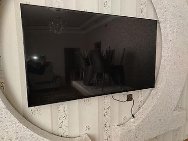 dvi to hdmi: 65 inc televizor satılır ekran qırılıb qalan şeyləri işlədi ledleri — 1