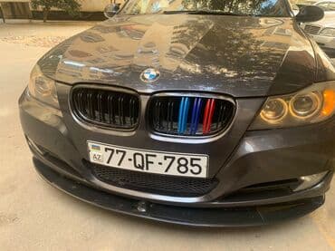 bmw 3 серия 330ci at: BMW 3 Series sedan (E90) – tünd boz rəng, 4 qapı, AZ nömrə 77-QF-785 — 6