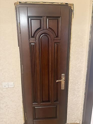 Qonaq otağı üçün İşlənmiş Otaq qapısı 90x205 sm Zamok ilə, Ödənişli quraşdırma, Ödənişli çatdırılma