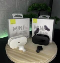 Minidisk və disk pleyerlər: Yeni Simsiz (Bluetooth) Qulaqcıqlar, Baseus, rəng - Qara — 1