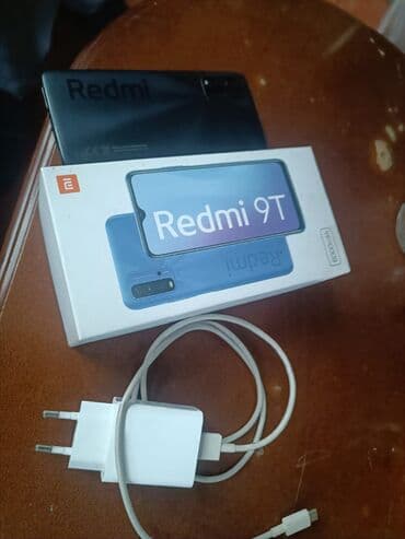 redmi 9 t ekran: Xiaomi Redmi 9T smartfon - Model: Redmi 9T (qutu üzərində qeyd) - — 2