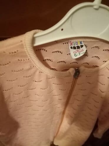 Верхняя одежда: Кофта на 6-9 лет, можно носить и как жакет, так и кофту — 2