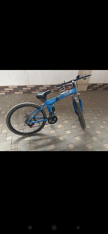 velolar: Başlıq:Saf 26 lıq qatlanan dağ velesipetdi Təsvir Saf markalı mavi — 4