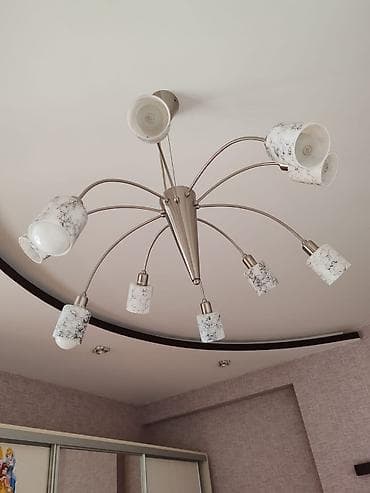 evkalipt agaci satilir: Çılçıraq, 10 və daha çox lampa, Metal — 6