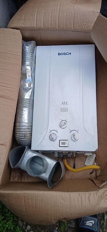 helium şar: Məhsul: Bosch qazla işləyən su qızdırıcısı (geyzer) Xüsusiyyətlər: - — 1