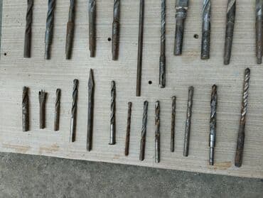 şiverler: İşlənmiş Sverlo dəsti — 1