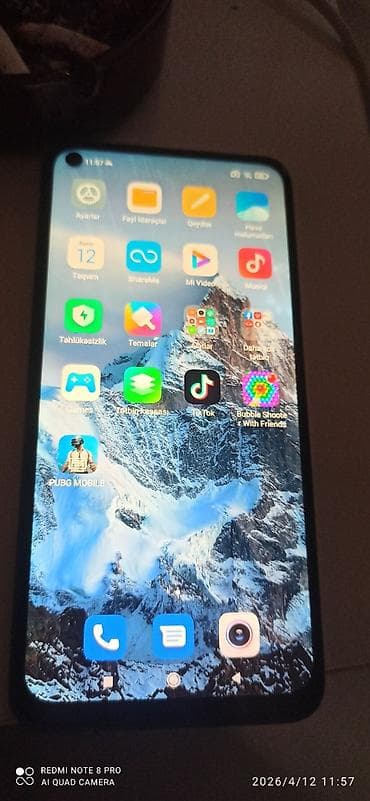 20 manata telfon: Xiaomi Redmi Not 9 - Rəng: Göy (arxa qapaqda). tam islekdi 64yadaş 50 — 1