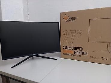msi optix mag271r: ​"Yeni Prodo 27" 240Hz Curved Gaming Monitor – Qutuda, İstifadə — 4