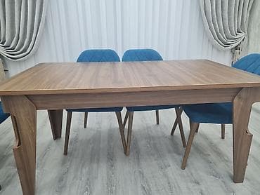 mətbəə: Açılan, Dördbucaq masa, 4 stul — 2