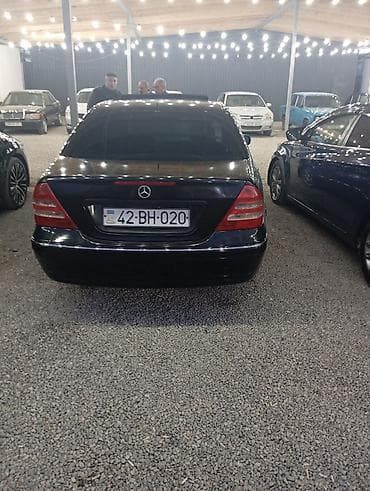 kridit maşınlar: Mercedes-Benz C-Class (W203) sedan - Kuzov: qara rəng, 4 qapı, sedan — 2