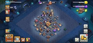 berber eşyaları: Clash of Clans hesabı – inkişaf etmiş kənd və Builder Base - Şahzadə — 3