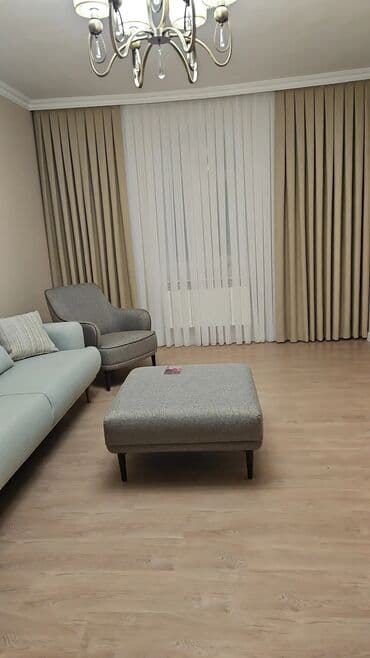 maqnit perde: Zərif ağ tül pərdə, üzərində incə naxışlarla bəzədilib. Otağınıza — 14