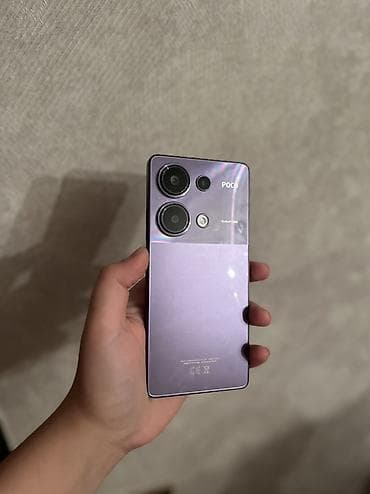 ayfon 8 pro: Poco M6 Pro 5G, цвет - Фиолетовый, Сенсорный — 1