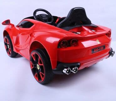 basanoşkalar 2022: 7 yaşa qədər uşaqlar üçün 2022 model Ferrari Ölçüləri : uzunu 122 eni — 5