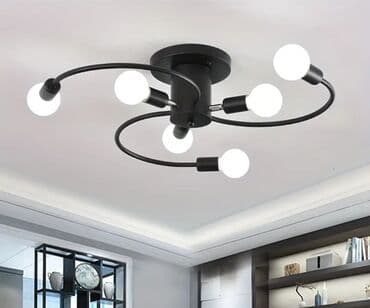 ультрафиолетовая лампа для дезинфекции: Çılçıraq, 6 lampa, Metal — 4