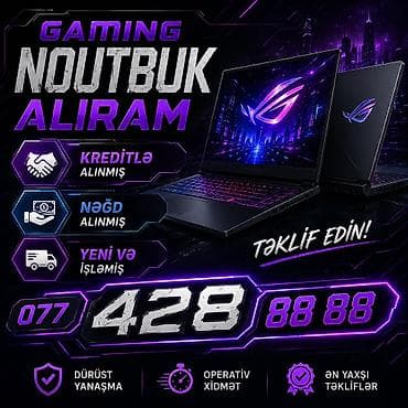 notebook ram: YÜKSƏK QİYMƏTƏ HƏR CÜR NOUTBUK ALIRAM YENİ VƏ İŞLƏMİŞ KREDİTLƏ VƏ NƏĞD — 1