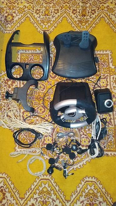 xbox konsolu: Oyun sükanı və pedal dəsti – Genius markası Təsvir: - Kompüter və — 2