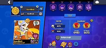 iphone 7 pro: Brawl stars hesabi satilir.3 dəfə pass plus alınıb ən axrıncıda daxil — 3