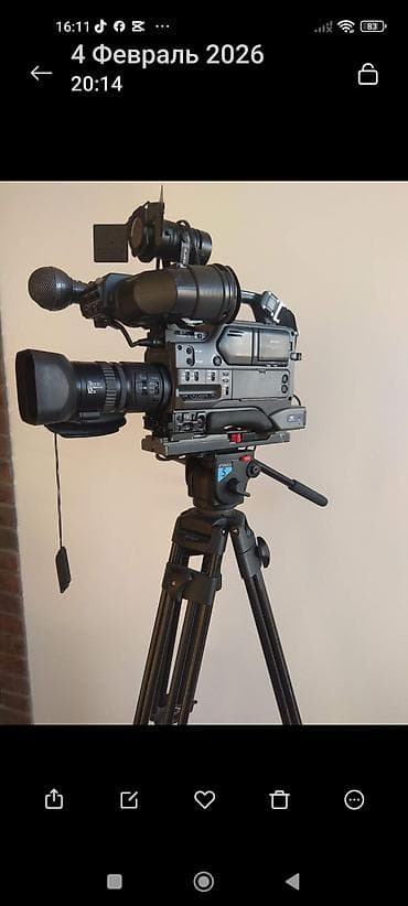 Peşəkar Sony video kamera seti - Brend/model: Sony shoulder-mount