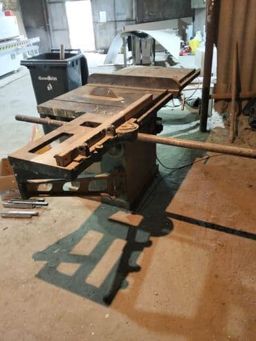 Frez.Ağac emalı üçün stolüstü dairəvi mişar (formatka tipli) - Güclü