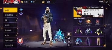 smart saat sim kart: Free Fire oyun hesabı - Səviyyə: 60 - Like: 3091 - Valyuta: 28,385 — 1
