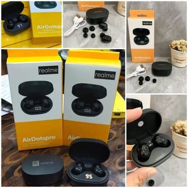 airdots 3: Yeni Simsiz (Bluetooth) Qulaqcıqlar, Realme — 1