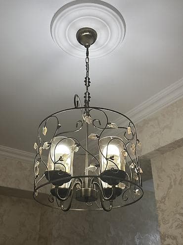 bide: Çılçıraq, 3 lampa, Metal — 4