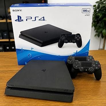 fm network: Sony PlayStation 4 Slim - Model: PS4 Slim, - Daxili yaddaş: 500gb - — 2