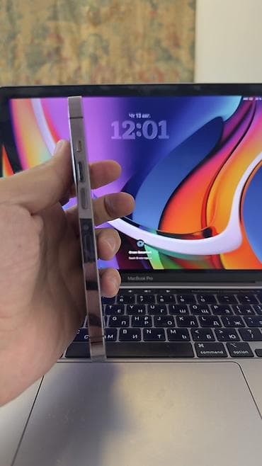 macbook canta: IPhone 14 Pro, 128 GB, Deep Purple, Face ID — 1