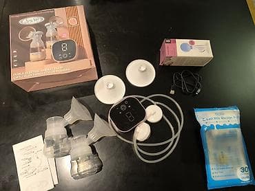 kurtqalar qiymətləri: ✨ Elektrik Süd Sağma Aparatı ✨ ✅ USB ilə işləyir (PC və Powerbank — 7