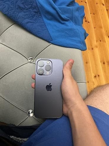 ssd har disk: IPhone 14 Pro, 256 GB, Deep Purple, Face ID — 6