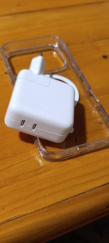 Apple 35W USB‑C Power Adapter (Model A2676) – tək başlıq - Rəsmi