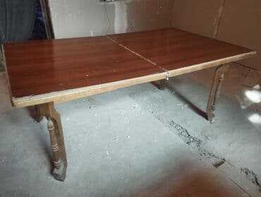 Qonaq masası, Açılan, Taxta, Dördbucaq masa