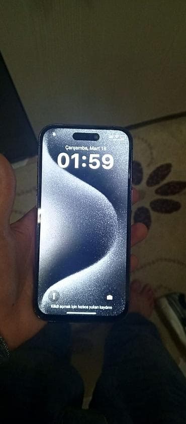 iphone 15 pro ağ: IPhone 15 Pro, Space Gray, Face ID — 2