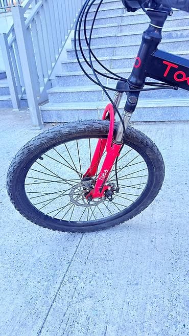 İdman və hobbi: Toba qatlanan mtb velosipedi - Əyləclər: ön disk əyləc, arxa — 3