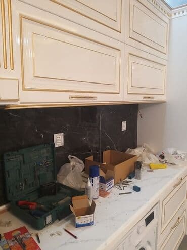 массаж с выездом баку: He nov mebellerin kuxna mebeli yataq desti stol.stul yigilmasi — 14